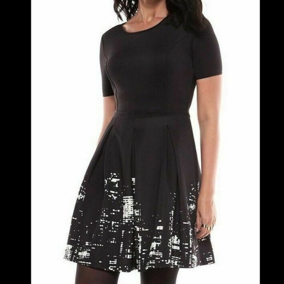 Elie Tahari Dresses & Skirts - Elie Tahari NYC Skyline Fit Flare Belted Dress 6